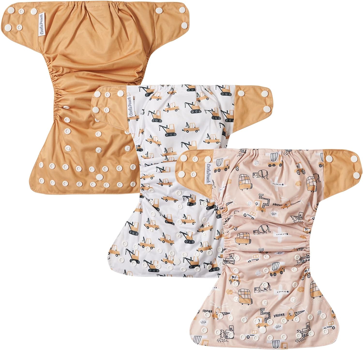 Baby Cloth Diapers One Size Adjustable Washable Reusable for Baby Girls and Boys - Image 3
